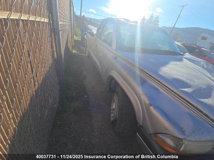 2002 Dodge Dakota Sport/Rt VIN: 1B7GL32X22S698975 Lot: 40037731