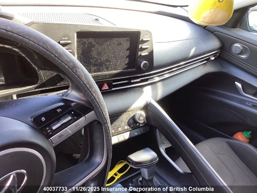 2021 Hyundai Elantra Sel VIN: KMHLM4AG7MU148774 Lot: 40037733