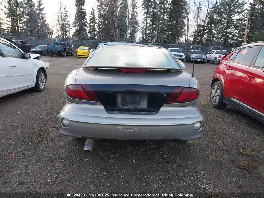 2002 Pontiac Sunfire Se VIN: 3G2JB12422S222348 Lot: 40029429