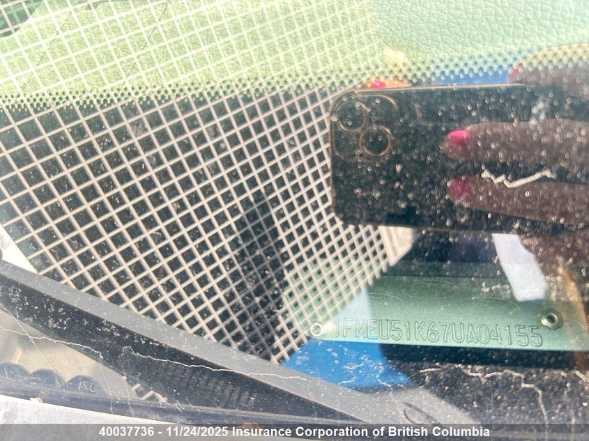 2007 Ford Explorer Sport Trac Xlt VIN: 1FMEU51K67UA04155 Lot: 40037736