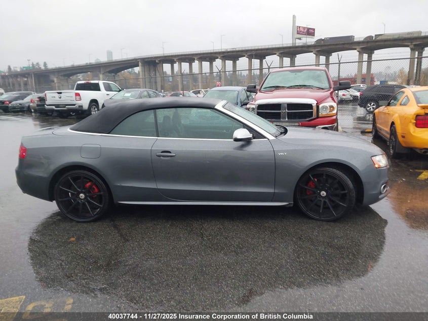 2012 Audi S5 VIN: WAUCGBFH7CN008182 Lot: 40037744
