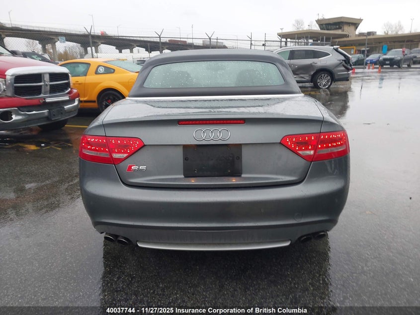 2012 Audi S5 VIN: WAUCGBFH7CN008182 Lot: 40037744