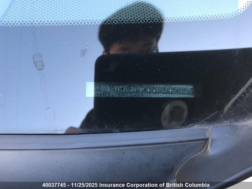 2005 Toyota Camry VIN: 4T1CA30P45U047536 Lot: 40037745