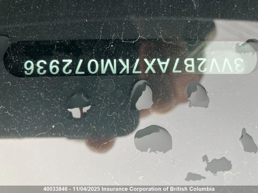 2019 Volkswagen Tiguan Se/Sel/Sel R-Line Jet-Black/Sel R-Line VIN: 3VV2B7AX7KM072936 Lot: 40033846