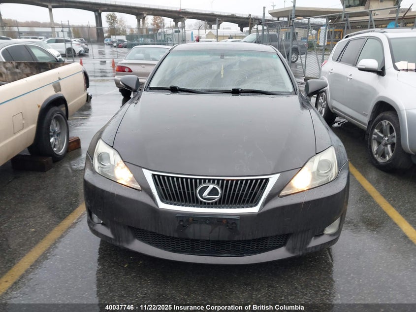 2009 Lexus Is 250 VIN: JTHCK262292030337 Lot: 40037746