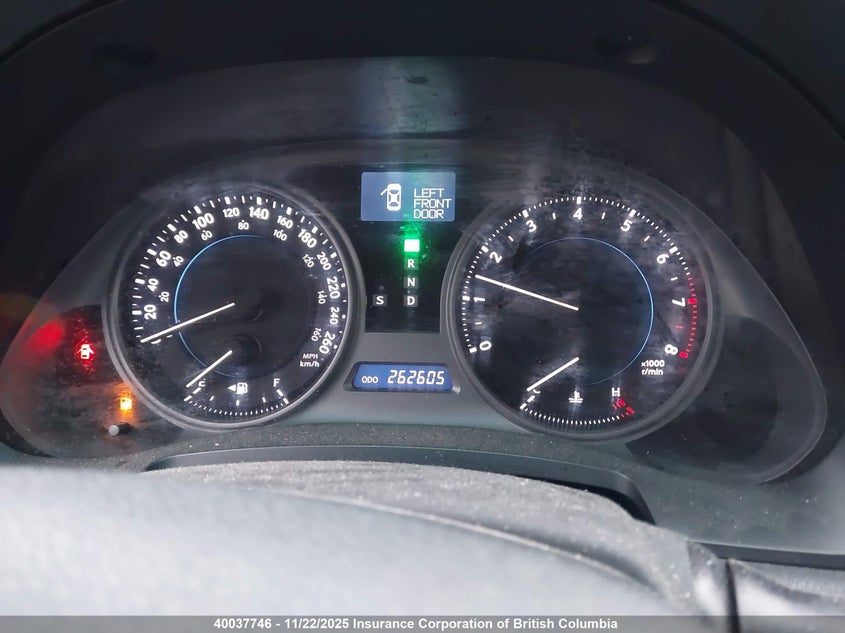 2009 Lexus Is 250 VIN: JTHCK262292030337 Lot: 40037746