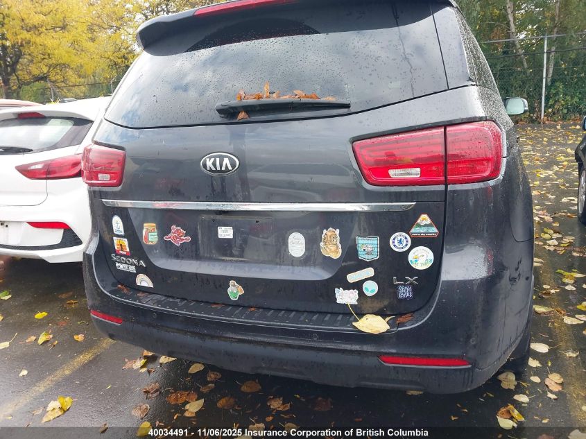 2020 Kia Sedona Lx/Ex VIN: KNDMB5C12L6573982 Lot: 40034491