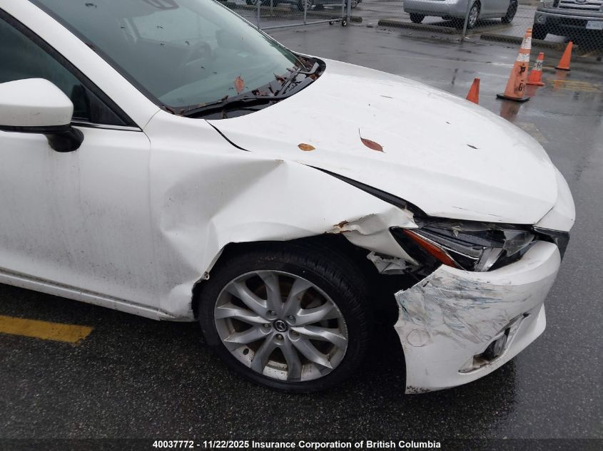 2014 Mazda 3 Grand Touring VIN: JM1BM1W37E1178199 Lot: 40037772