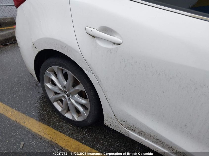 2014 Mazda 3 Grand Touring VIN: JM1BM1W37E1178199 Lot: 40037772