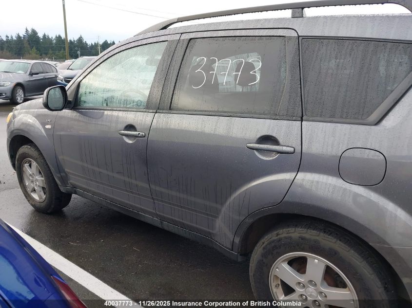 2008 Mitsubishi Outlander Ls VIN: JA4MT31X18Z600758 Lot: 40037773