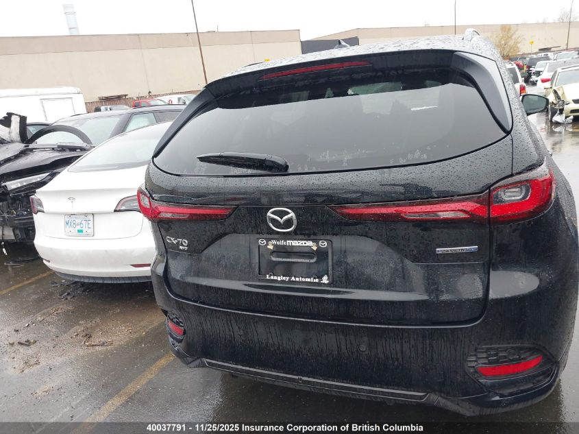 2025 Mazda Cx-70 Premium VIN: JM3KJDHA3S1125136 Lot: 40037791