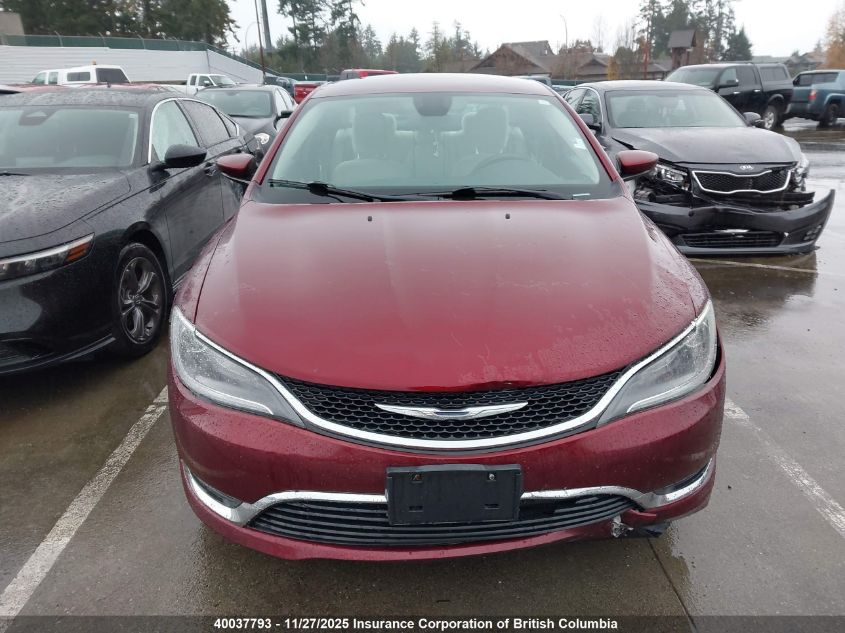 2015 Chrysler 200 VIN: 1C3CCCAB7FN711233 Lot: 40037793