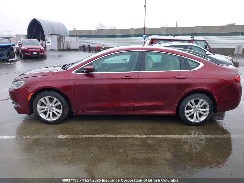 2015 Chrysler 200 VIN: 1C3CCCAB7FN711233 Lot: 40037793