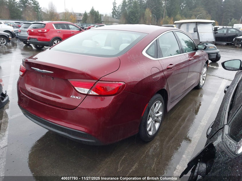 1C3CCCAB7FN711233 2015 CHRYSLER 200 photo no. 4