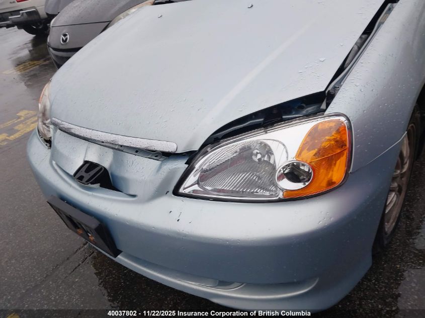 2003 Honda Civic VIN: JHMES965X3S800464 Lot: 40037802