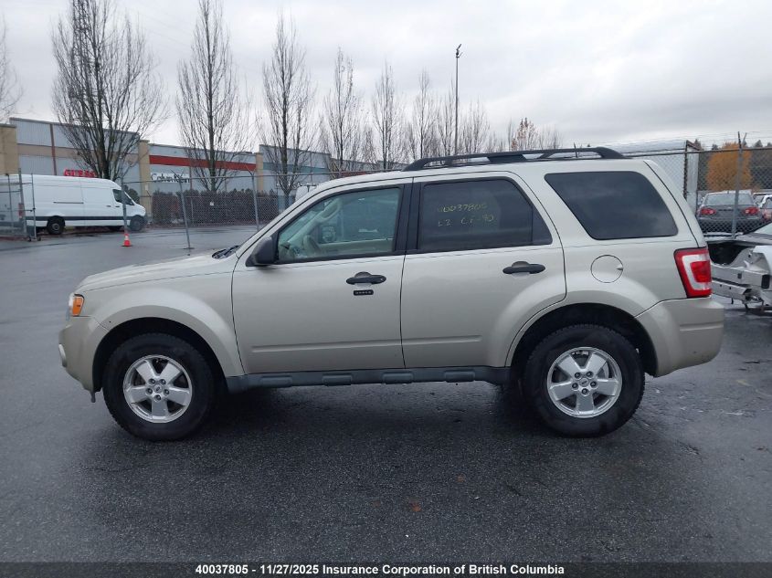2011 Ford Escape Xlt VIN: 1FMCU0D7XBKC07345 Lot: 40037805