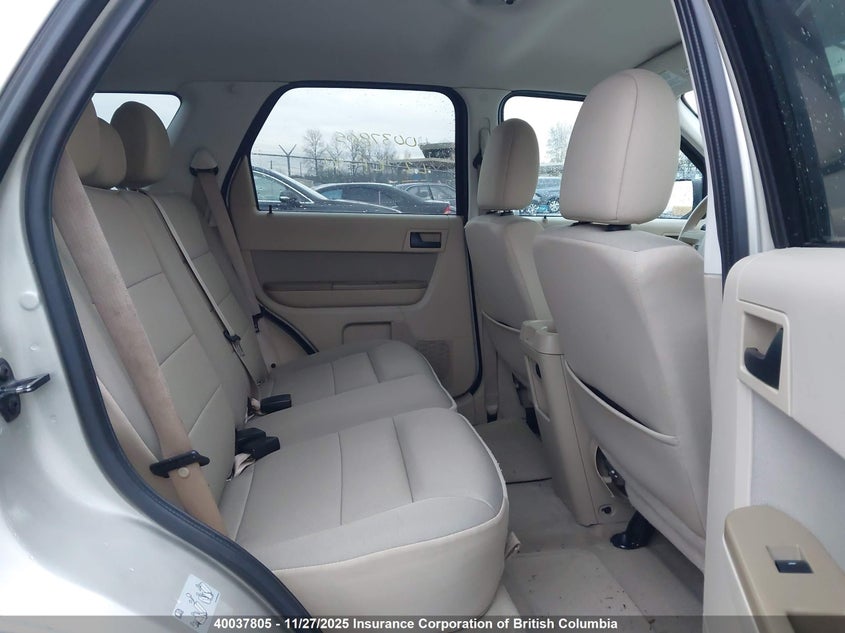 2011 Ford Escape Xlt VIN: 1FMCU0D7XBKC07345 Lot: 40037805