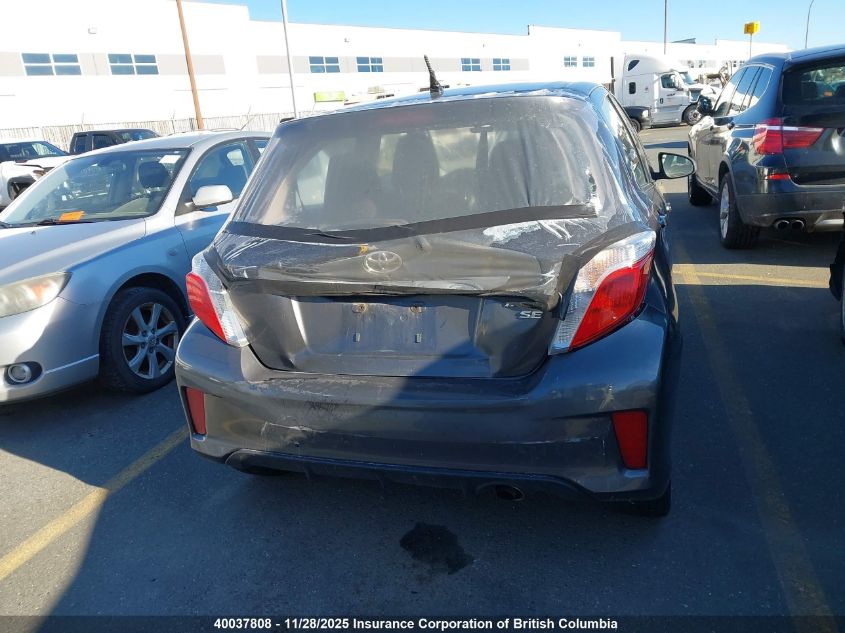 2013 Toyota Yaris VIN: JTDKTUD35DD549025 Lot: 40037808