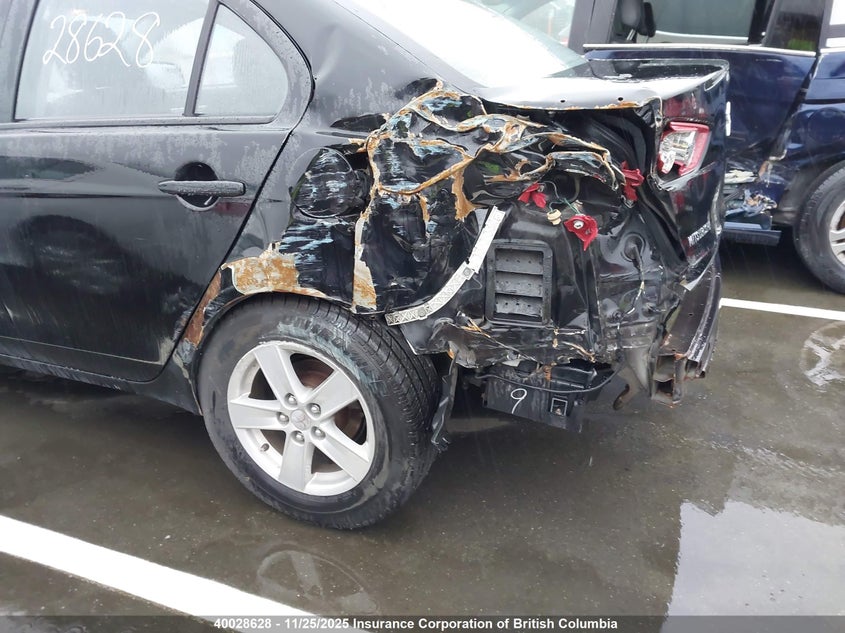 2008 Mitsubishi Lancer Es VIN: JA3AU26U78U604758 Lot: 40028628