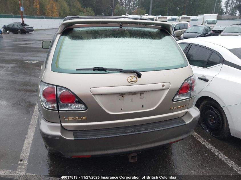 2002 Lexus Rx 300 VIN: JTJHF10U620285832 Lot: 40037819