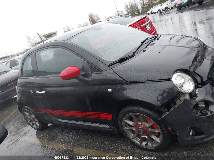 2013 Fiat 500 VIN: 3C3CFFFH7DT599598 Lot: 40037833