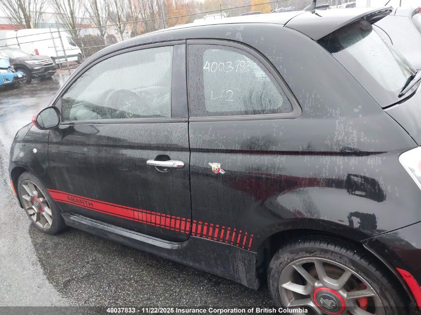 2013 Fiat 500 VIN: 3C3CFFFH7DT599598 Lot: 40037833