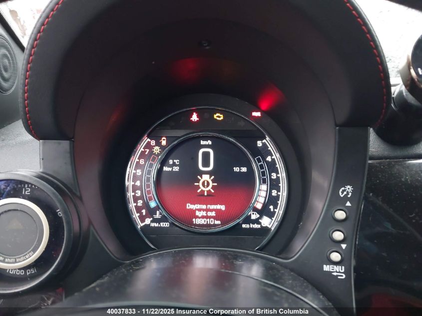 2013 Fiat 500 VIN: 3C3CFFFH7DT599598 Lot: 40037833