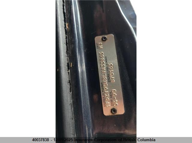 1FDZY90X8LVA33865 1990 FORD  photo no. 9