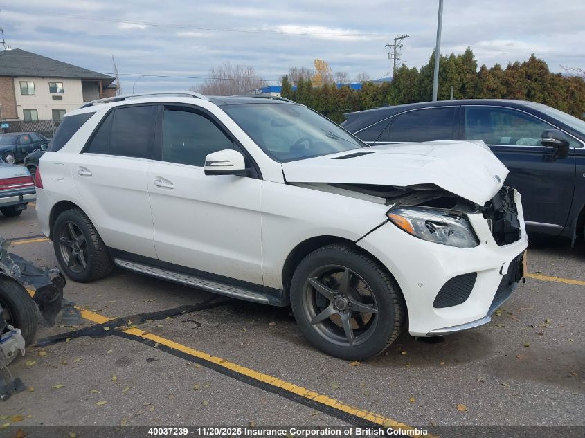 2018 Mercedes-Benz Gle 400 4Matic VIN: 4JGDA5GB5JB077192 Lot: 40037239