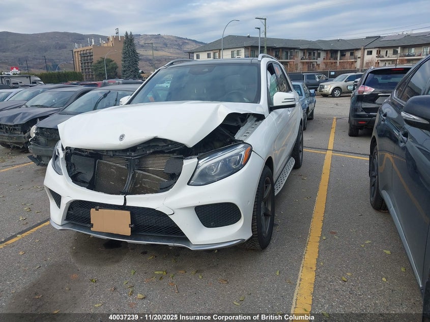 4JGDA5GB5JB077192 2018 MERCEDES-BENZ GLE photo no. 2