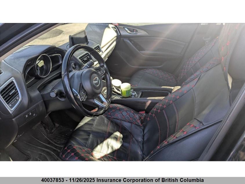 2018 Mazda 3 Grand Touring VIN: 3MZBN1W37JM194720 Lot: 40037853