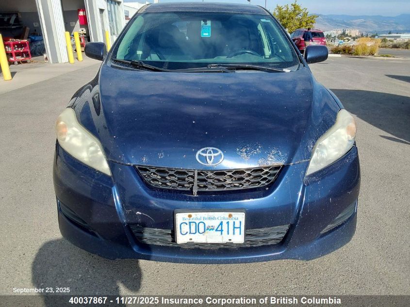 2009 Toyota Corolla Matrix S VIN: 2T1KE40E89C008573 Lot: 40037867