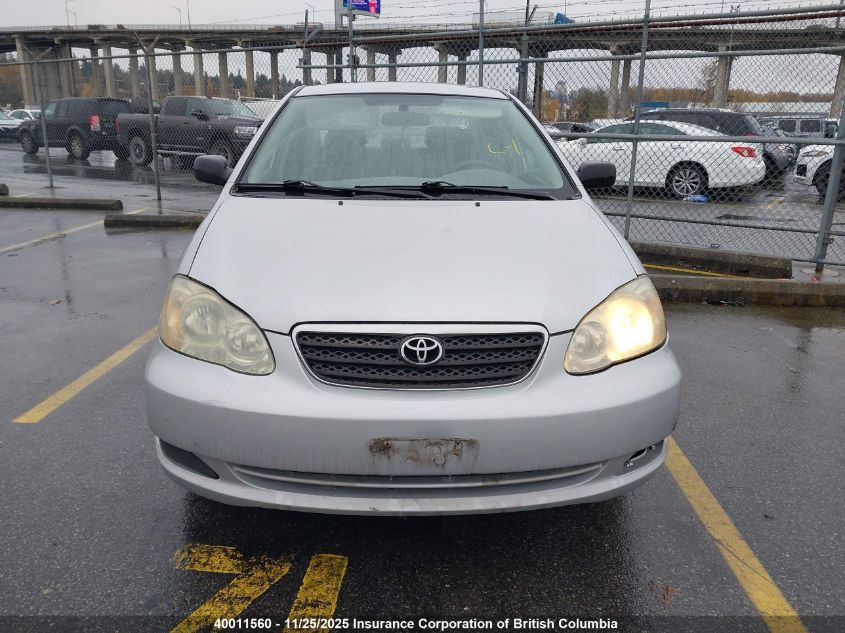 2005 Toyota Corolla Ce/Le/S VIN: 2T1BR32E65C874570 Lot: 40011560