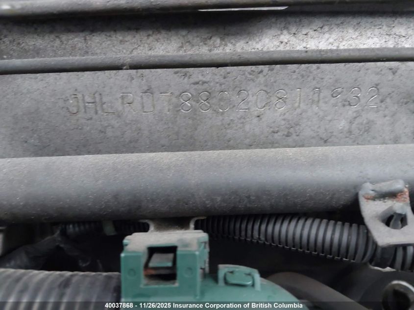 2002 Honda Cr-V VIN: JHLRD78802C811932 Lot: 40037868