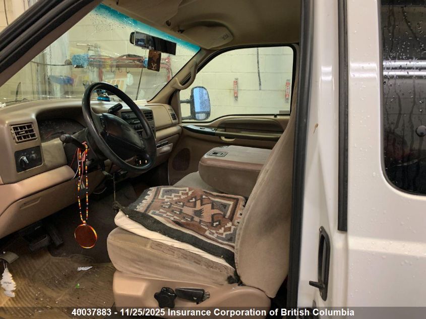 1999 Ford F350 VIN: 1FTSX30S0XEA76807 Lot: 40037883