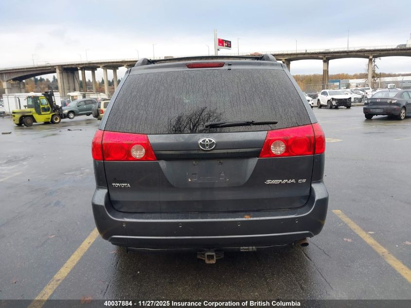 2010 Toyota Sienna Ce VIN: 5TDZK4CC2AS322426 Lot: 40037884