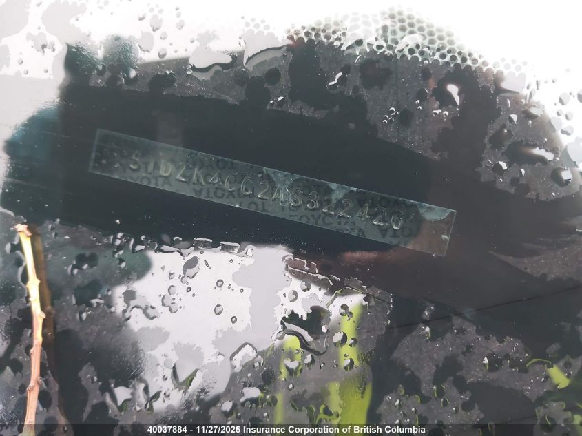 2010 Toyota Sienna Ce VIN: 5TDZK4CC2AS322426 Lot: 40037884