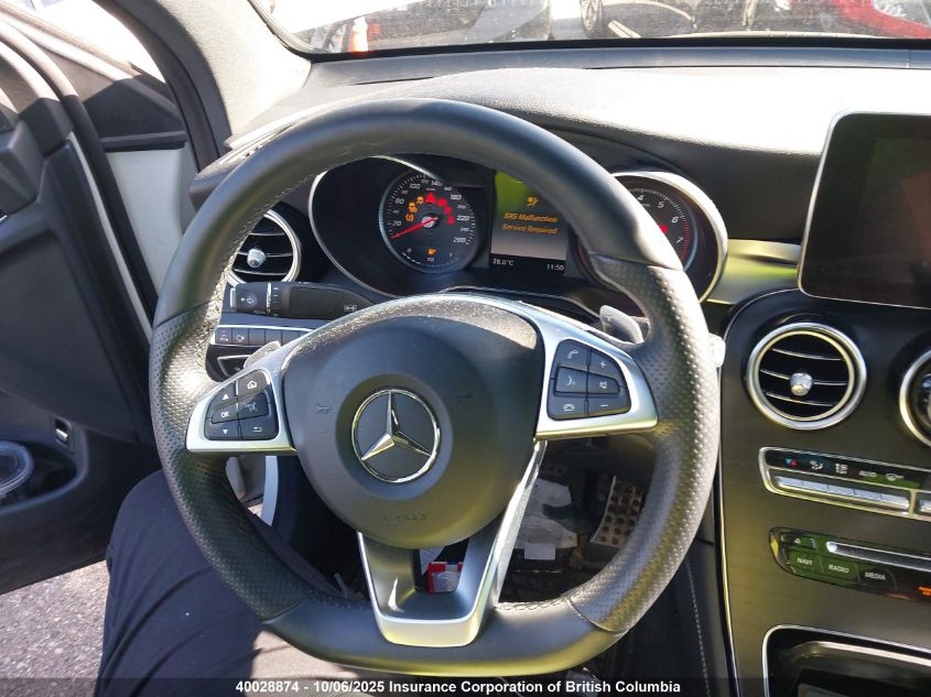 2018 Mercedes-Benz Glc Coupe 300 4Matic VIN: WDC0J4KBXJF459726 Lot: 40028874