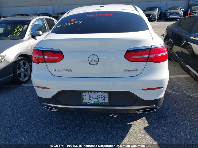 2018 Mercedes-Benz Glc Coupe 300 4Matic VIN: WDC0J4KBXJF459726 Lot: 40028874