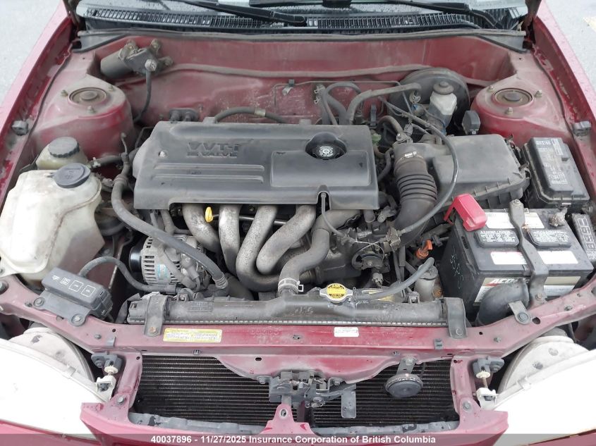 2000 Toyota Corolla Ve/Ce/Le VIN: 2T1BR12E0YC785344 Lot: 40037896