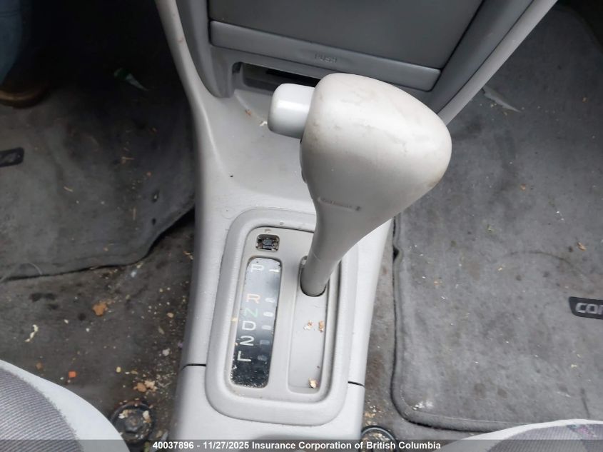 2000 Toyota Corolla Ve/Ce/Le VIN: 2T1BR12E0YC785344 Lot: 40037896