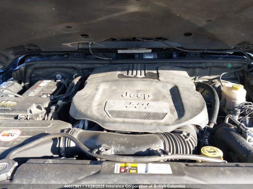 2012 Jeep Wrangler Unlimited Sahara VIN: 1C4BJWEG0CL183742 Lot: 40037901