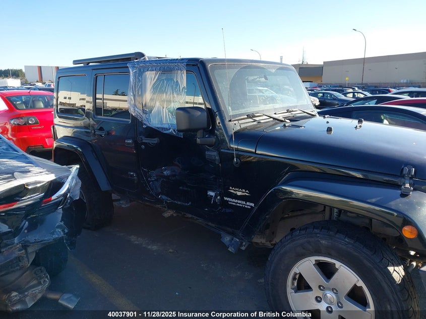 2012 Jeep Wrangler Unlimited Sahara VIN: 1C4BJWEG0CL183742 Lot: 40037901