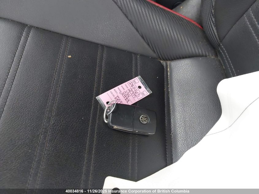 2015 Volkswagen Jetta Gli VIN: 3VW5S7AJ4FM341064 Lot: 40034816