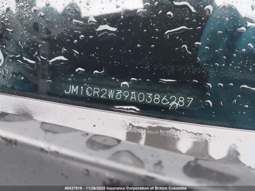 2010 Mazda 5 VIN: JM1CR2W39A0386287 Lot: 40037919