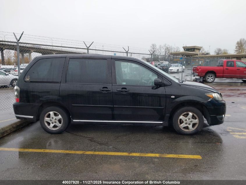 2006 Mazda Mpv Wagon VIN: JM3LW28A760560182 Lot: 40037920