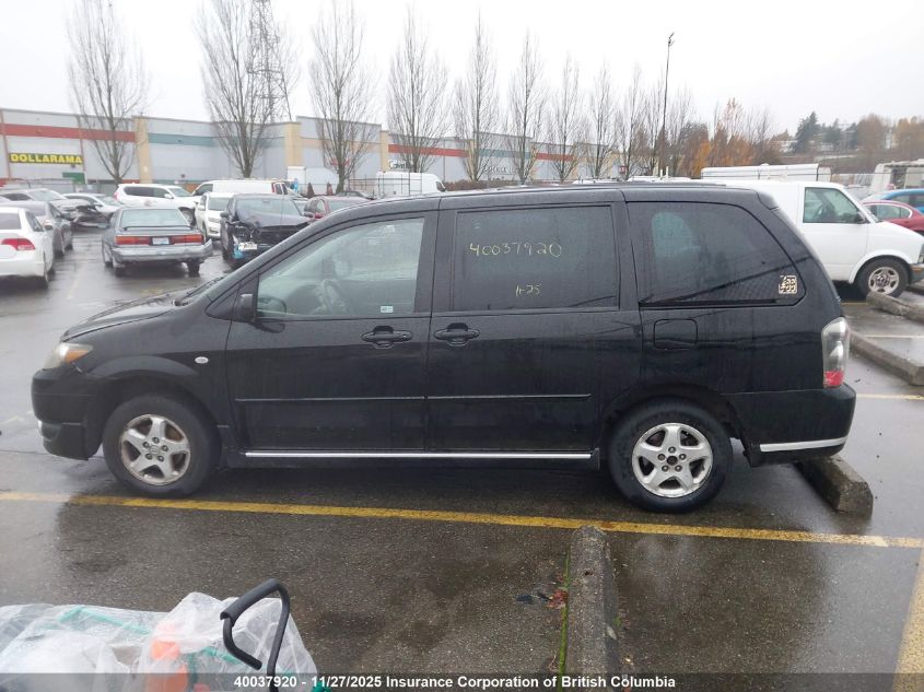 2006 Mazda Mpv Wagon VIN: JM3LW28A760560182 Lot: 40037920