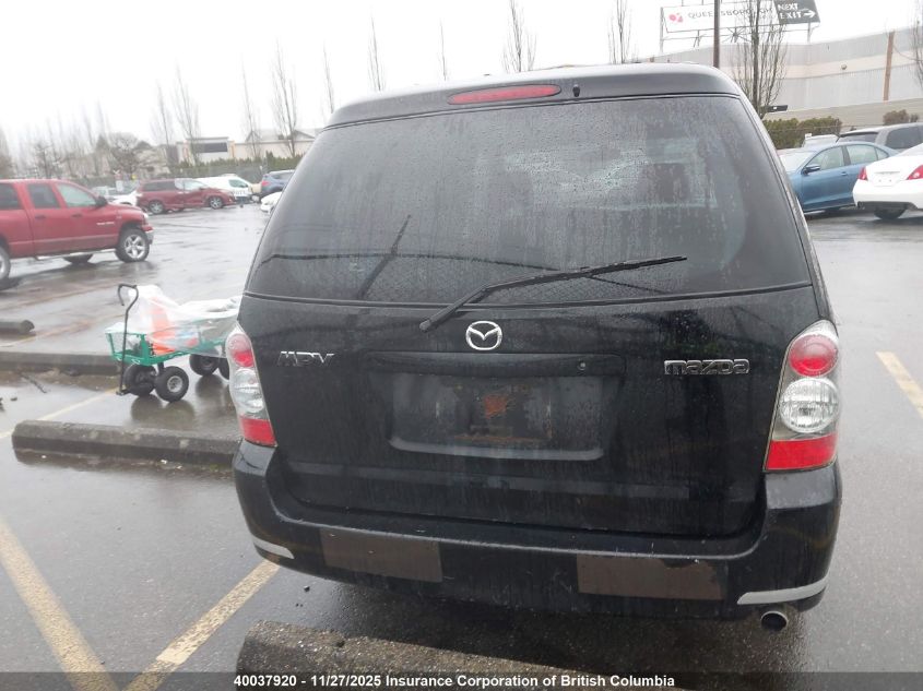 2006 Mazda Mpv Wagon VIN: JM3LW28A760560182 Lot: 40037920