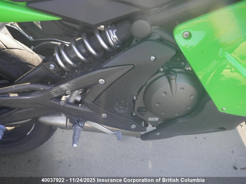 2008 Kawasaki Ex650 A VIN: JKAEXEA198A041443 Lot: 40037922