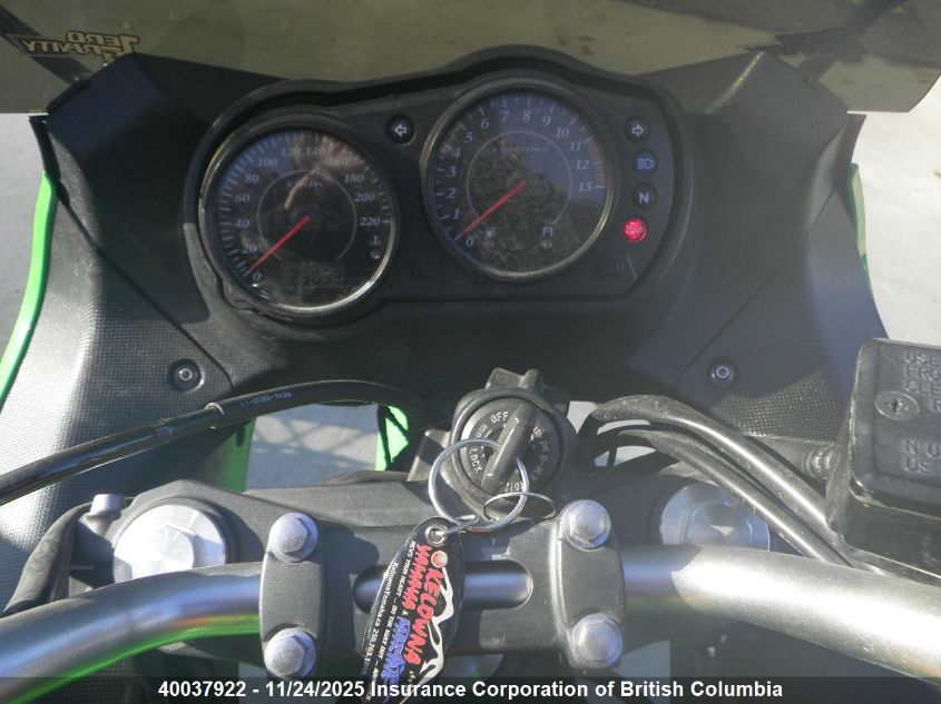 2008 Kawasaki Ex650 A VIN: JKAEXEA198A041443 Lot: 40037922